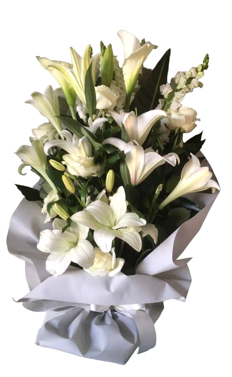 Mazzo scalato bianco
