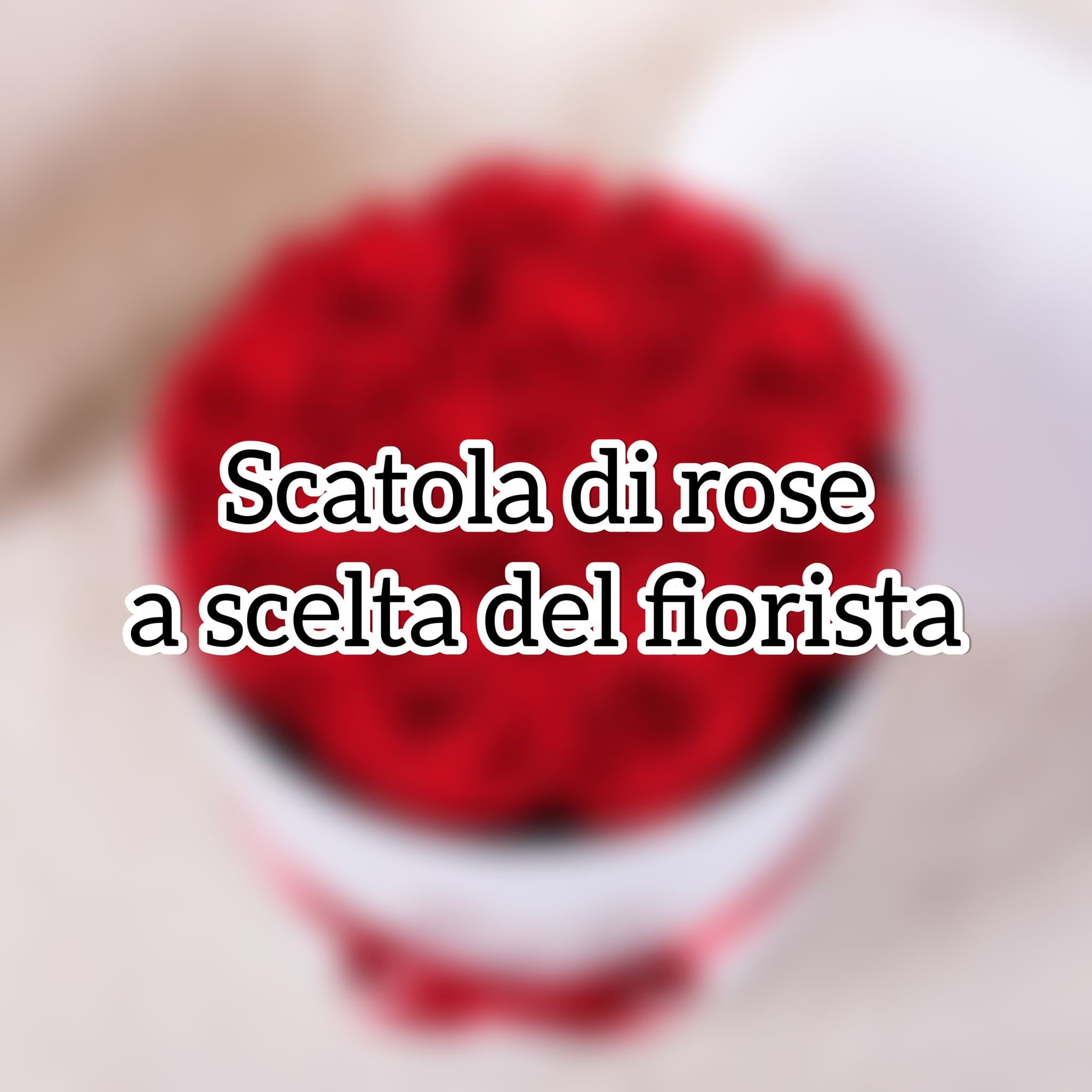 Daisy: Box di Rose a scelta del fiorista( piccola )