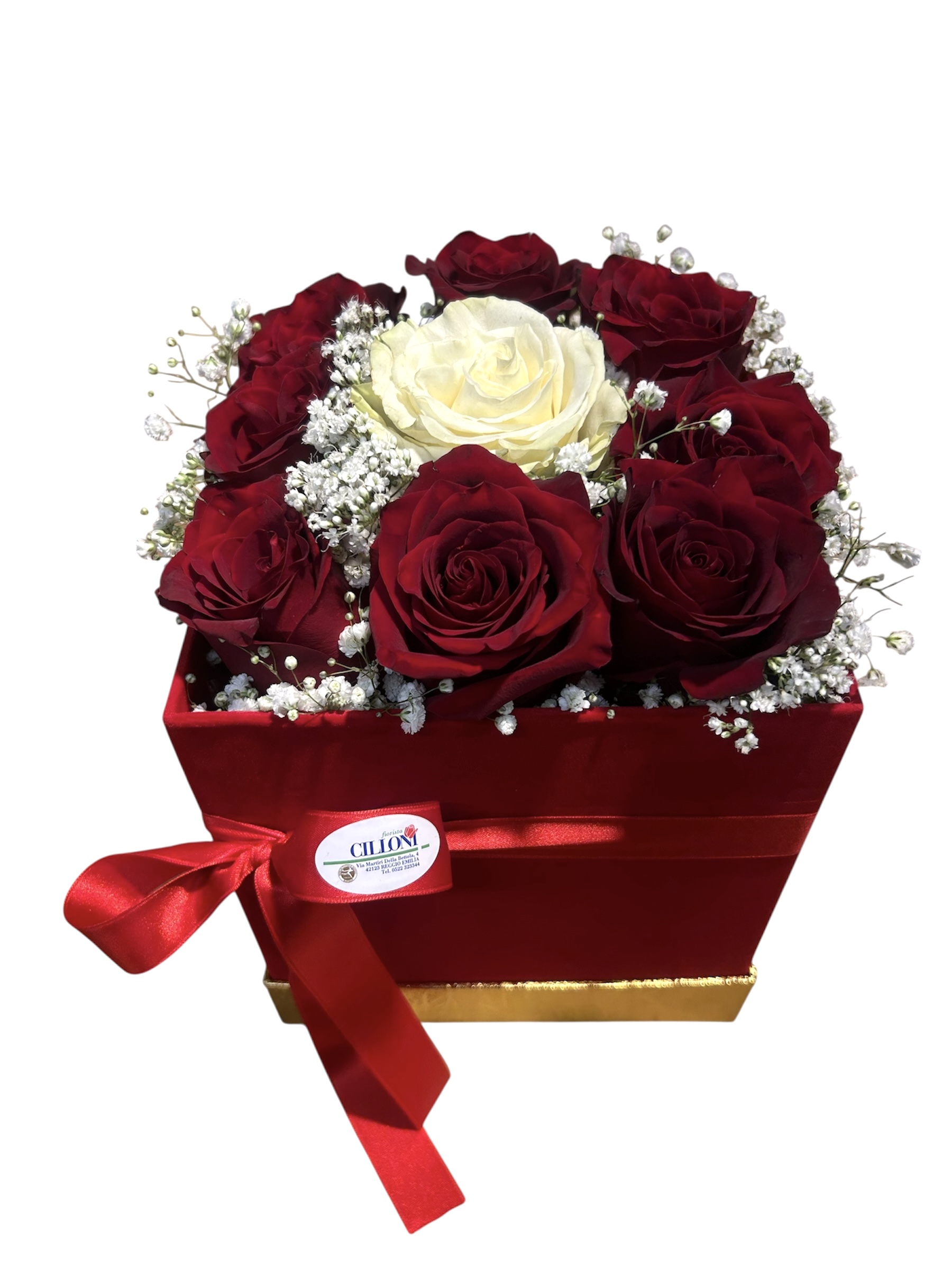 boxes of roses